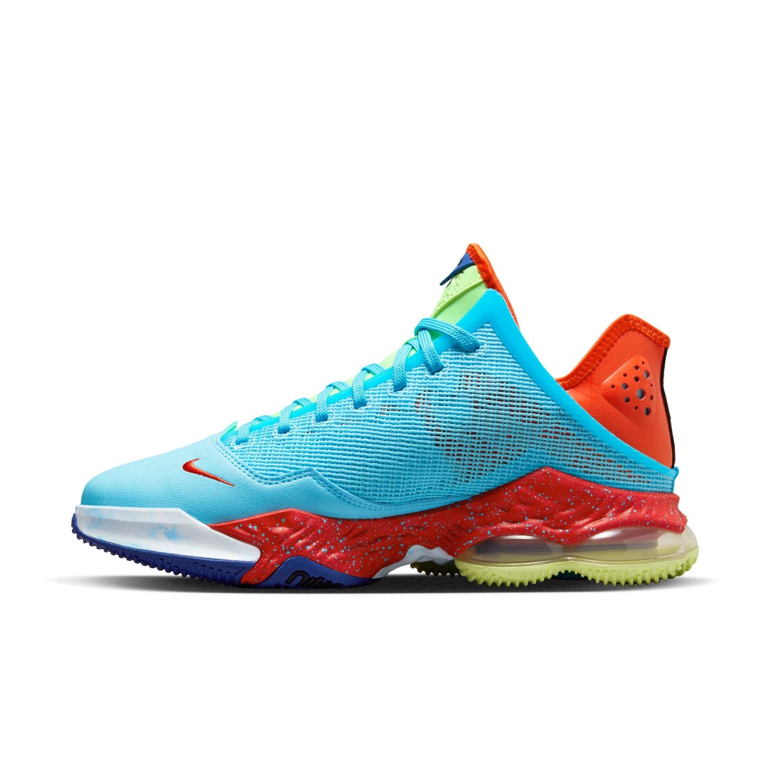 NIKE LEBRON XIX LOW DO9829-400 Siel