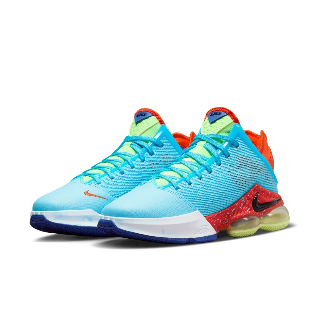 NIKE LEBRON XIX LOW DO9829-400 Siel