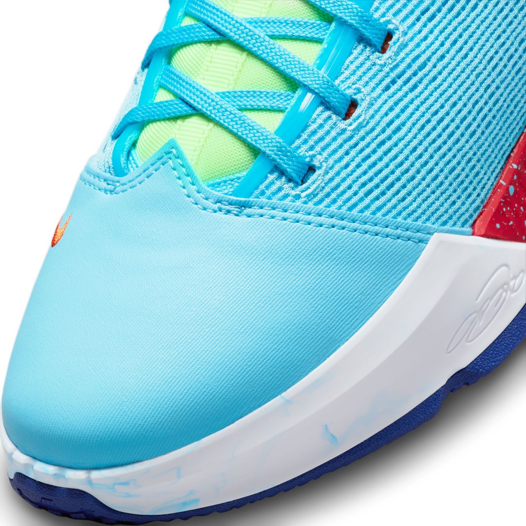 NIKE LEBRON XIX LOW DO9829-400 Siel