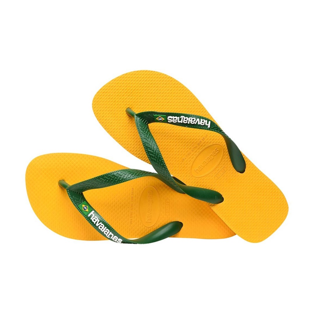 HAVAIANAS BRASIL LOGO 4110850-1740 Κίτρινο