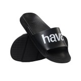 HAVAIANAS SLIDE CLASSIC LOGOMANIA 4148124-0090 Μαύρο Εικόνα 0
