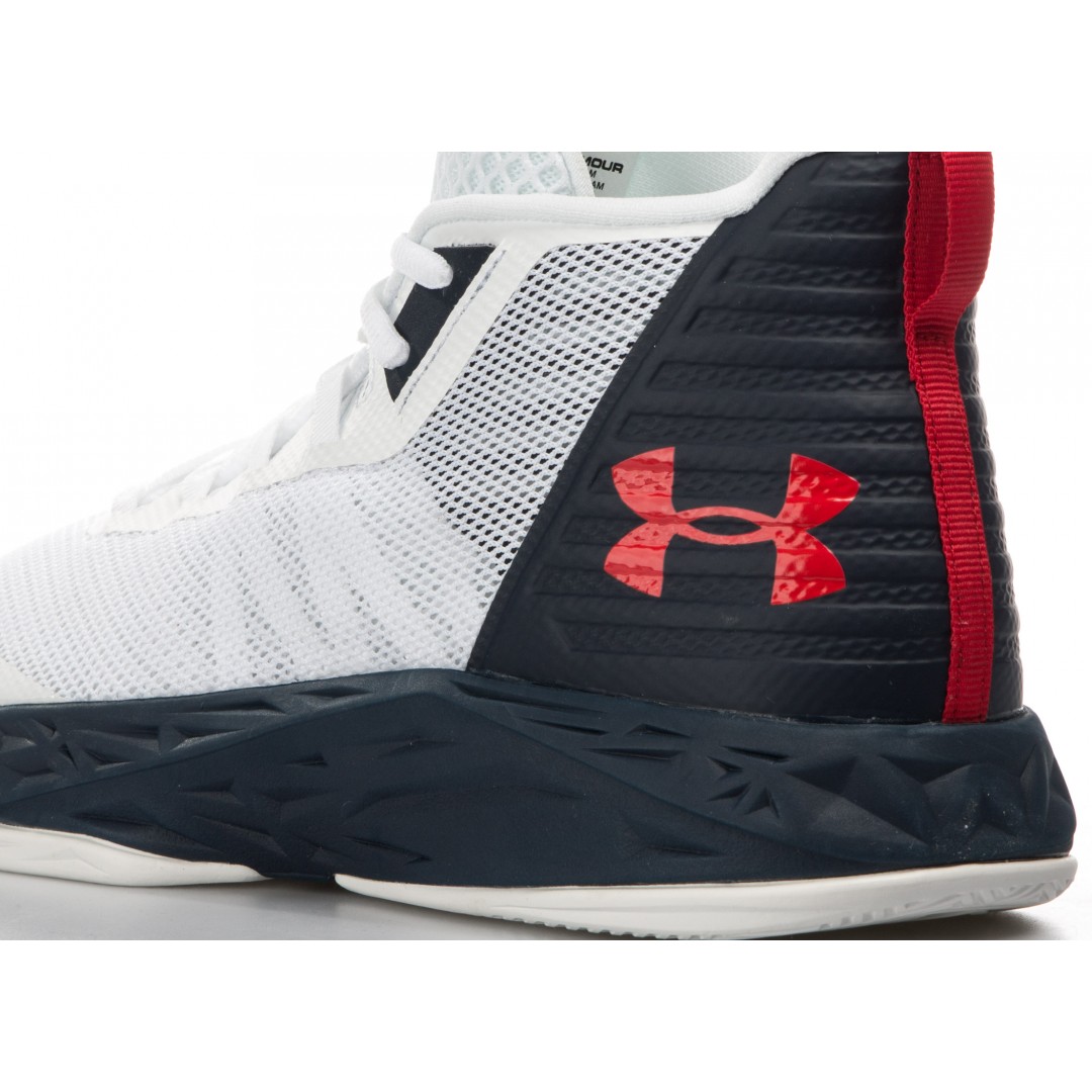 UNDER ARMOUR JET MID 3020623-102 White