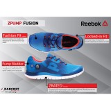 RUNNING Reebok ZPUMP FUSION V66480 Μπλε Εικόνα 4