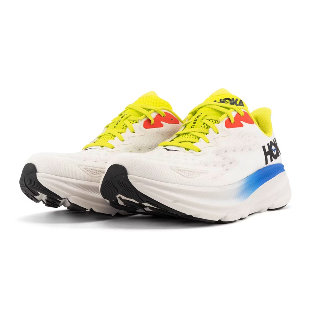 HOKA ONE ONE GLIDE CLIFTON 9 1127895-BVR White