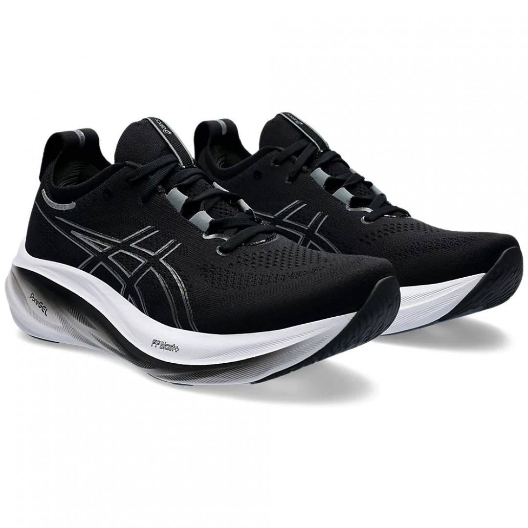 ASICS GEL NIMBUS 26 1011B794-001 Λευκό-Μαυρο