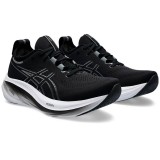 ASICS GEL NIMBUS 26 1011B794-001 Λευκό-Μαυρο Εικόνα 1