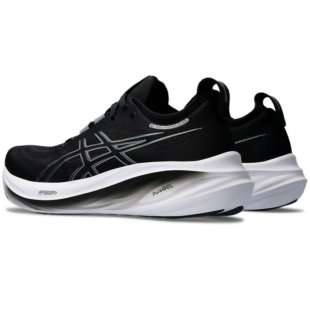 ASICS GEL NIMBUS 26 1011B794-001 Λευκό-Μαυρο