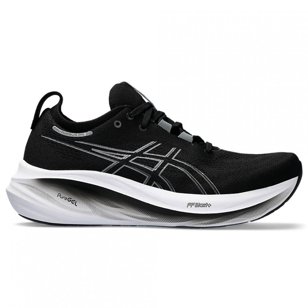 ASICS GEL NIMBUS 26 1011B794-001 Λευκό-Μαυρο