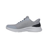 SKECHERS SLIP-INS MESH LACE UP SNEAKER WHOTMELT DETAILS 233183-GYBK Γκρί Εικόνα 0
