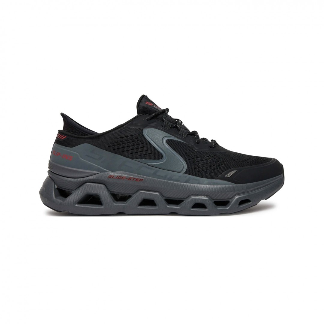 SKECHERS SLIP-INS ENGINEERED MESH LACE UP W 232921-BKCC Black
