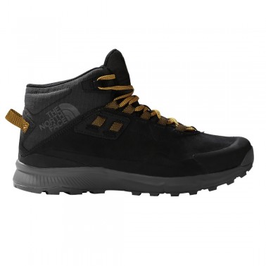 THE NORTH FACE MENS CRAGSTONE LEATHER MID WP NF0A7W6TNY7-NY7 Μαύρο