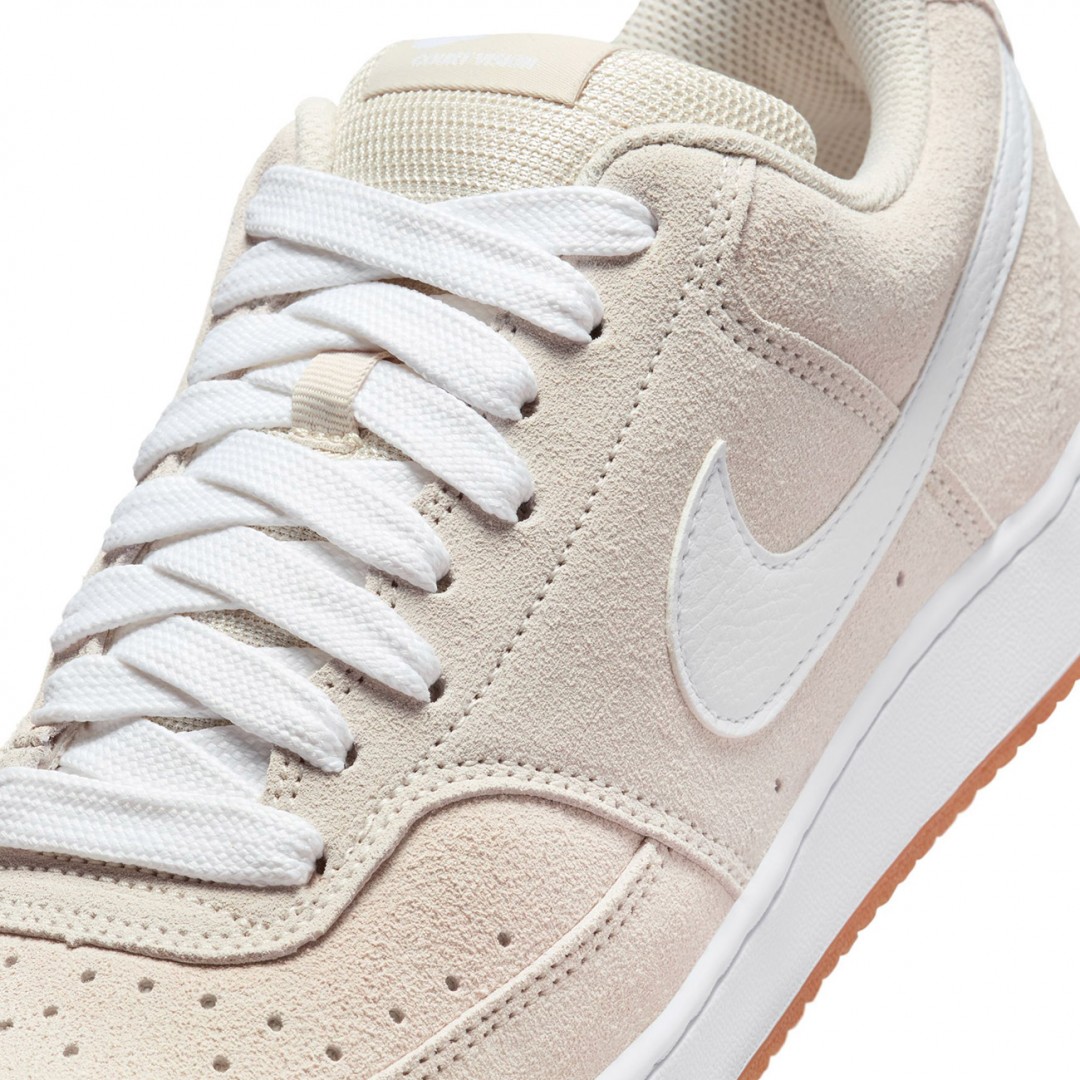 NIKE COURT VISION LOW FL IO7727-100 Εκρού