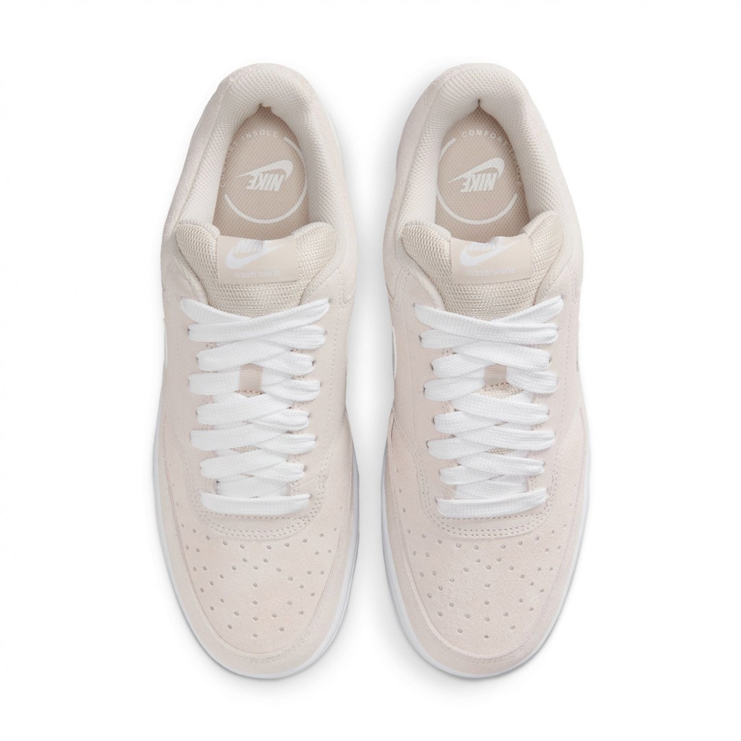NIKE COURT VISION LOW FL IO7727-100 Εκρού