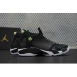 Air Jordan 14 Retro "Indiglo" 487471 Black Image 