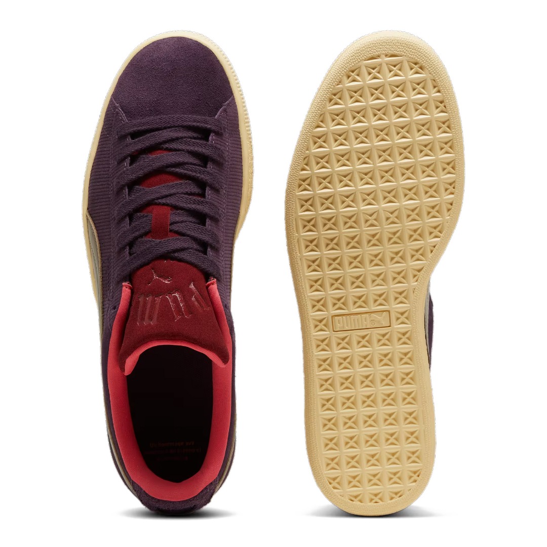 PUMA SUEDE PLAY.PARIS 398190-01 Βυσσινί