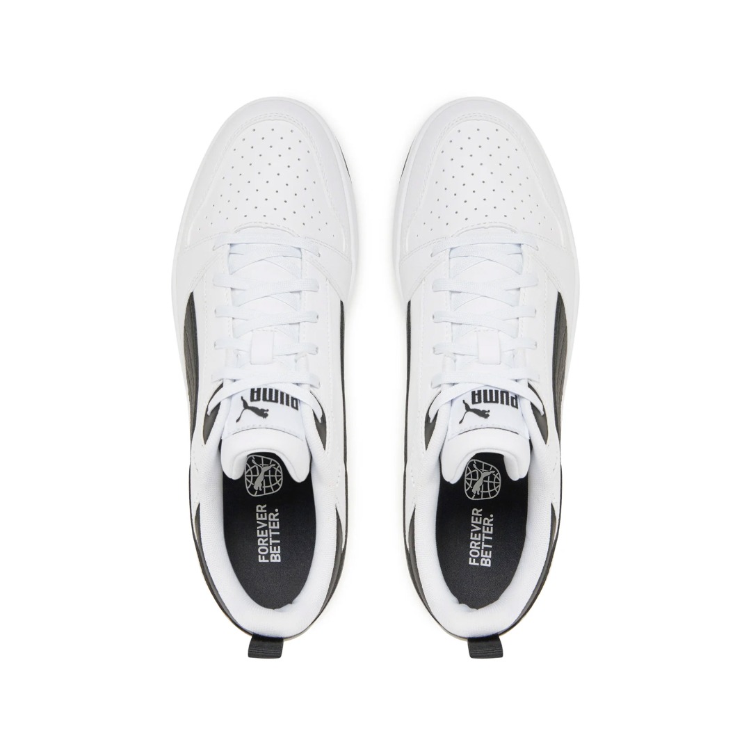 PUMA REBOUND V6 LOW 392328-02 Λευκό-Μαυρο