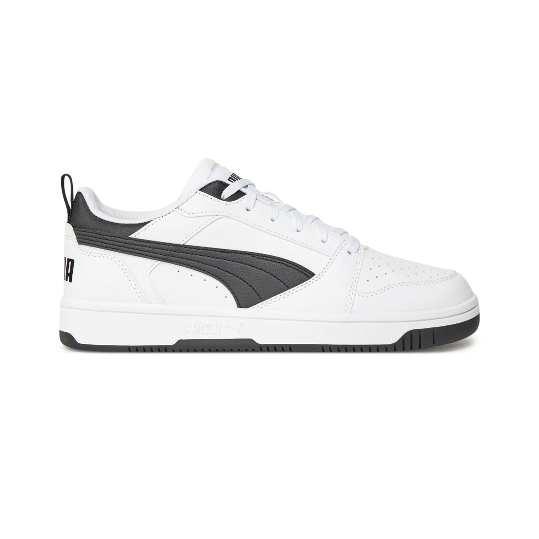 PUMA REBOUND V6 LOW 392328-02 Λευκό-Μαυρο