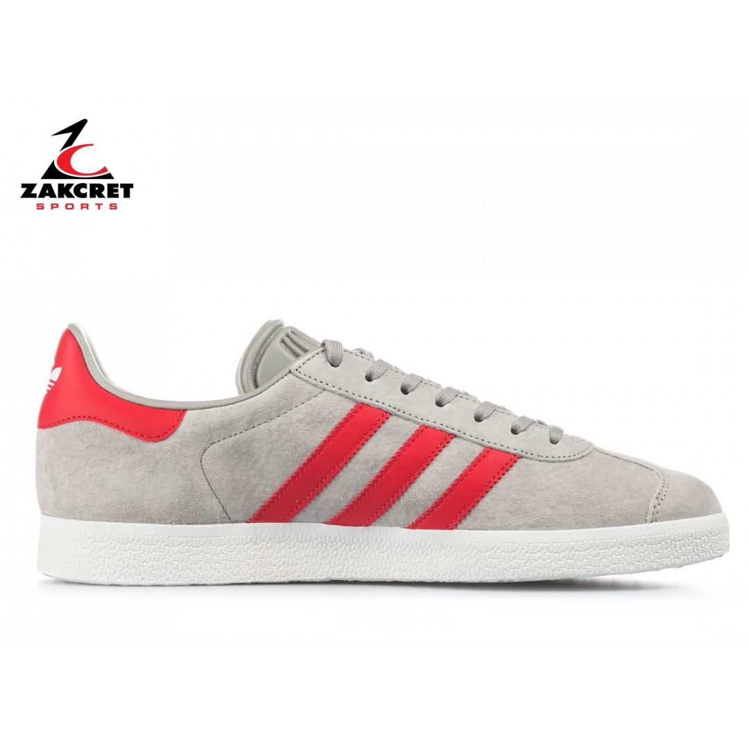 adidas gazelle silver green womens Trainers main image 0