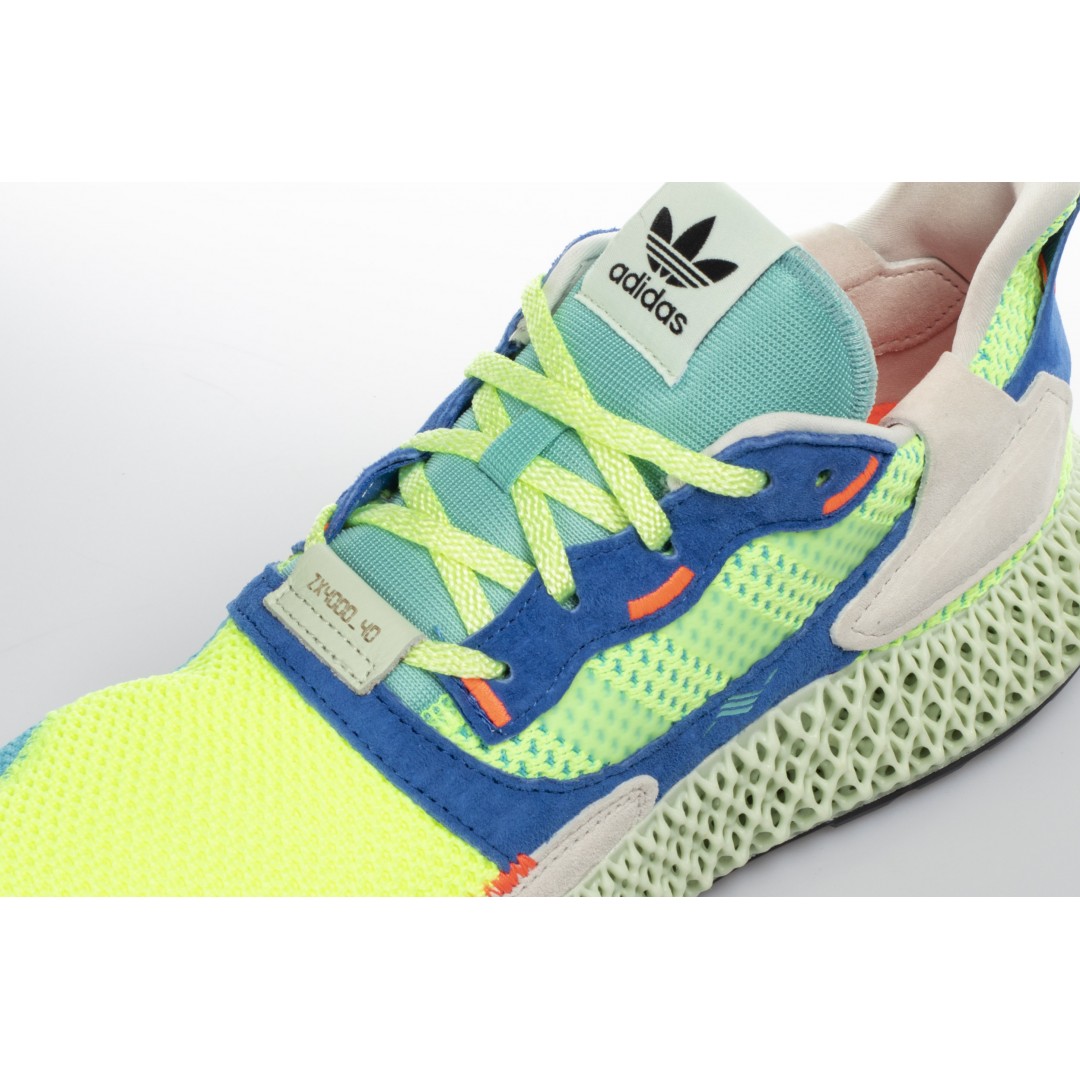 adidas Originals ZX 4000 4D EF9623 Πολύχρωμο - Outletcenter.gr
