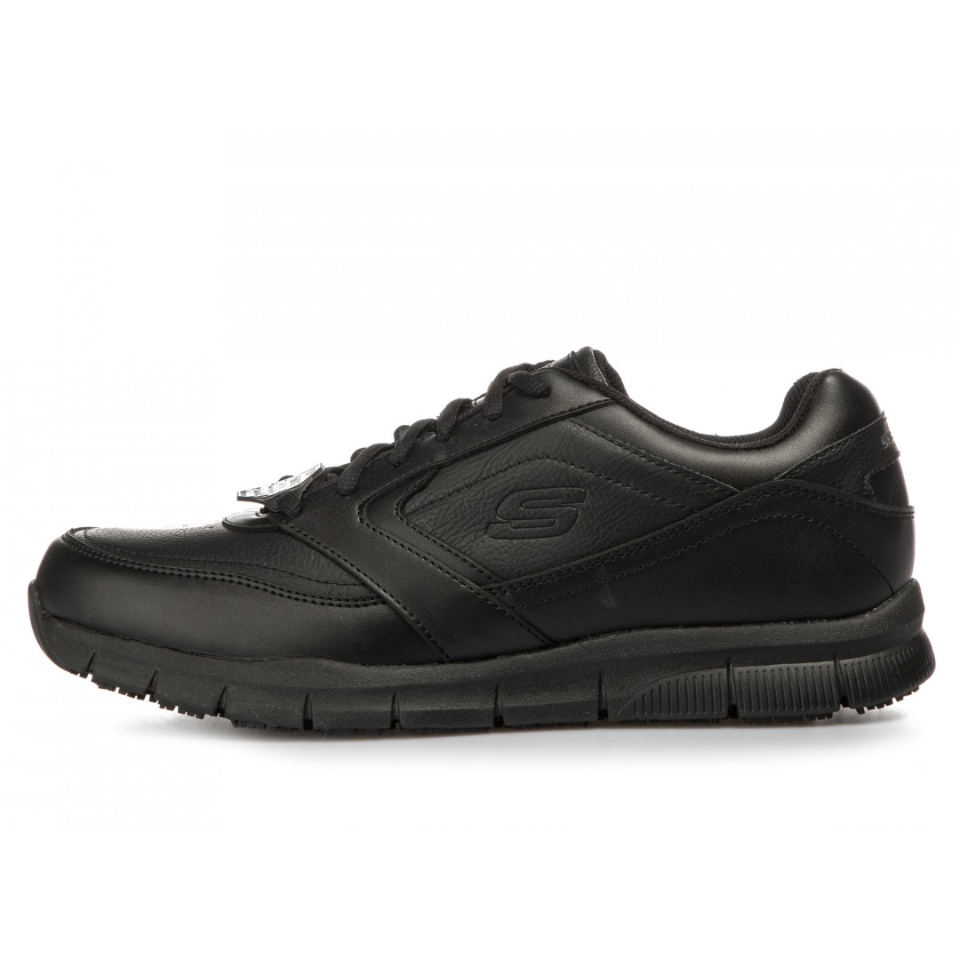 SKECHERS WORK RELAXED FIT - NAMPA SR 77156-BLK Black