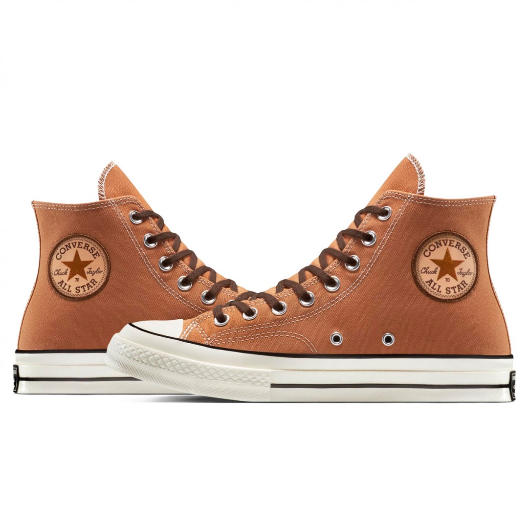 CONVERSE CHUCK 70 HOUNDSTOOTH LINING A13291C Brown