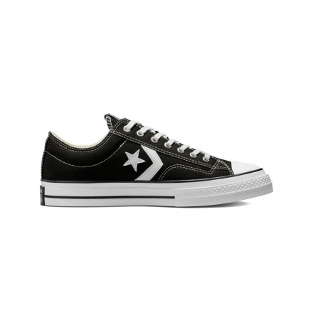 CONVERSE STAR PLAYER 76 PREMIUM CANVAS A01607C Μαύρο