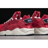 NIKE AIR HUARACHE RUN PREMIUM 704830 Red Image 3
