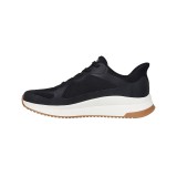 SKECHERS SLIP-INS KNIT HOTMELT LACE UP SNEAKER 118423-BLK Black Image 0