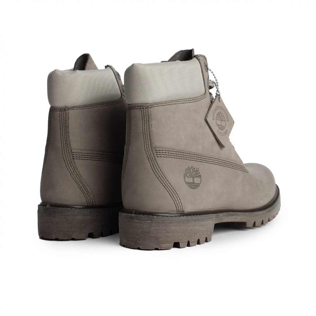 TIMBERLAND 6 IN LACE WATERPROOF BOOT TB0A2P6WA4E-A4E Γκρί