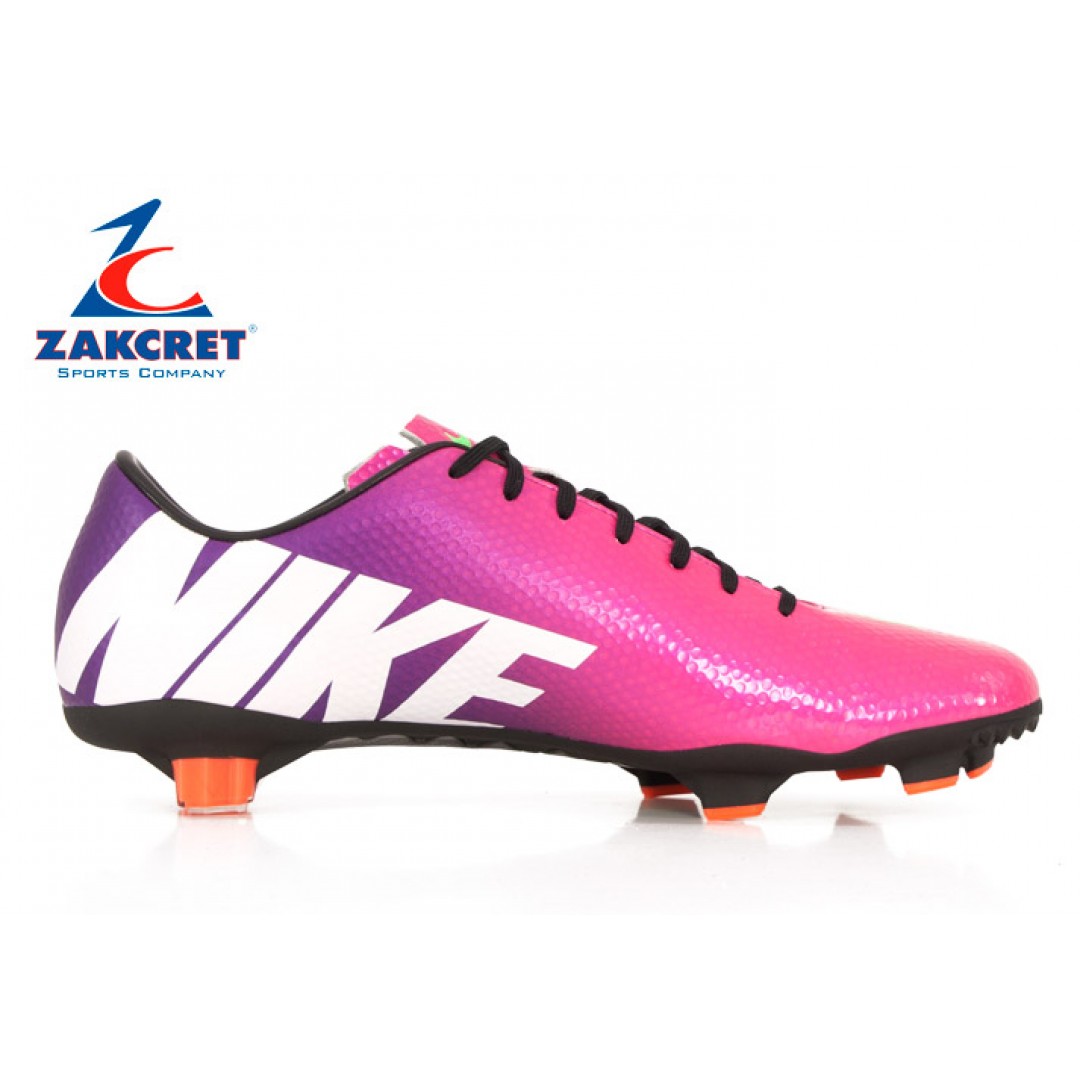 NIKE MERCURIAL VELOCE 555447 Fuchsia - Outletcenter.gr