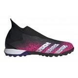 adidas Performance PREDATOR FREAK.3 LACELESS TURF BOOTS FW7513 Black Image 0