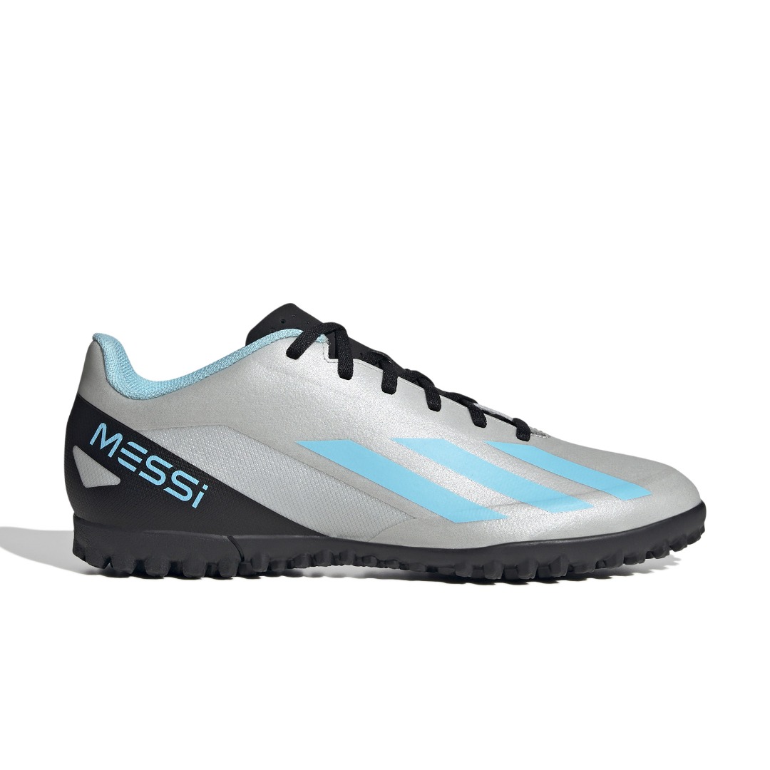 adidas Performance X CRAZYFAST MESSI.4 TF IE4069 Silver