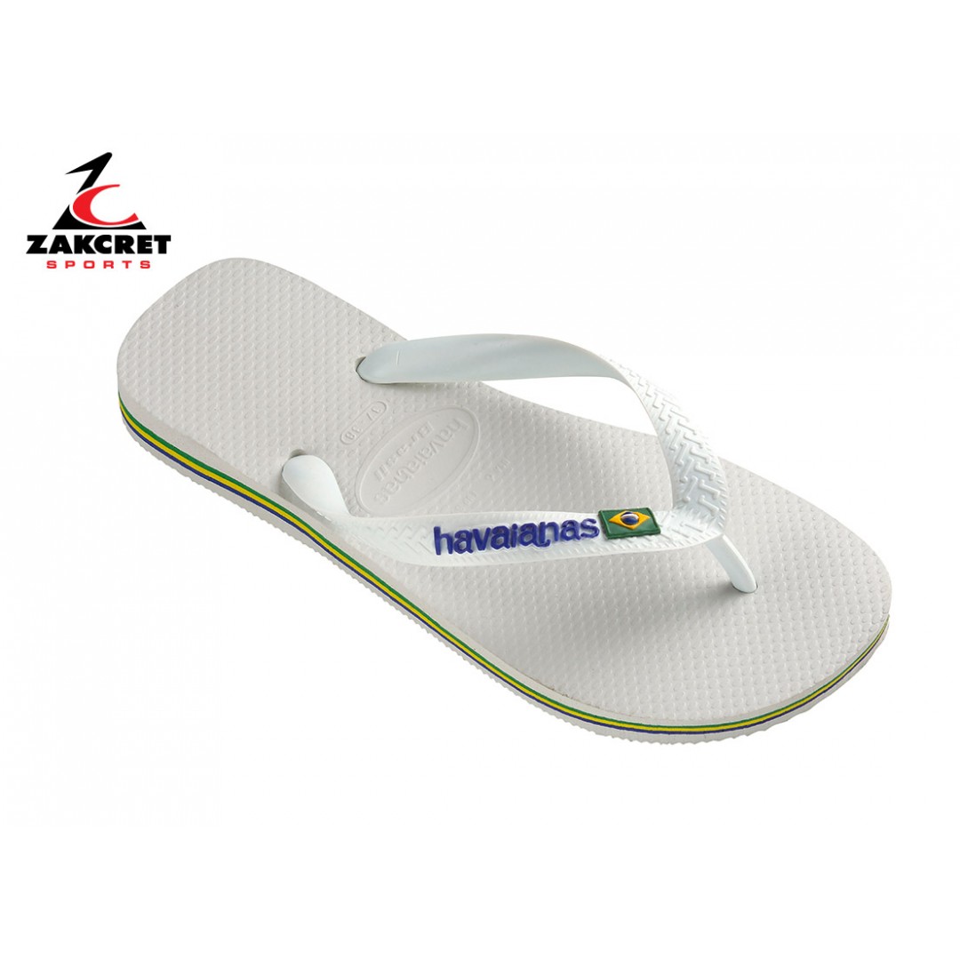 HAVAIANAS BRASIL LOGO 4110850 White