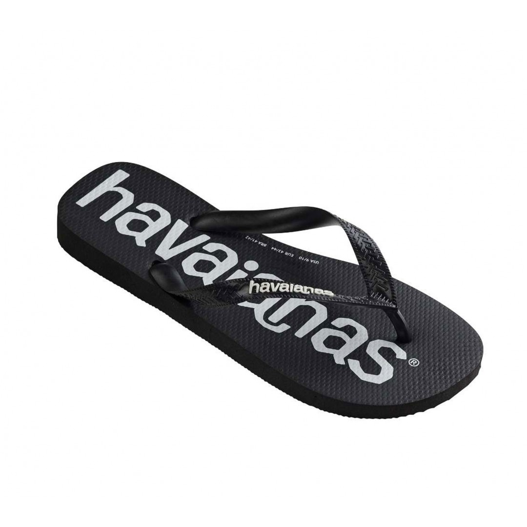 HAVAIANAS TOP LOGOMANIA 4144264-0090 Μαύρο