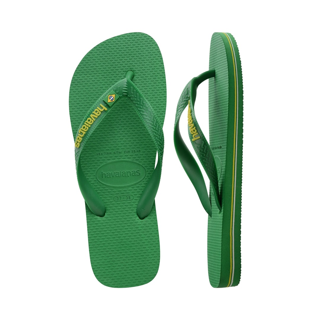 HAVAIANAS HAV.BRASIL LOGO NEON 4149370-6758 Πράσινο