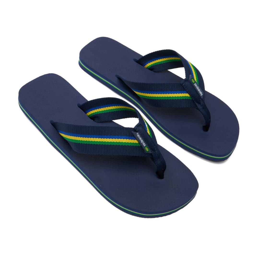 HAVAIANAS HAV.URBAN BRASIL NEW GRAPHITE 4149346-0555 Blue