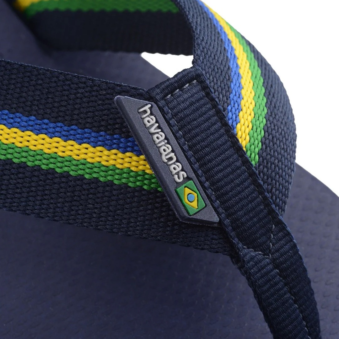 HAVAIANAS HAV.URBAN BRASIL NEW GRAPHITE 4149346-0555 Blue