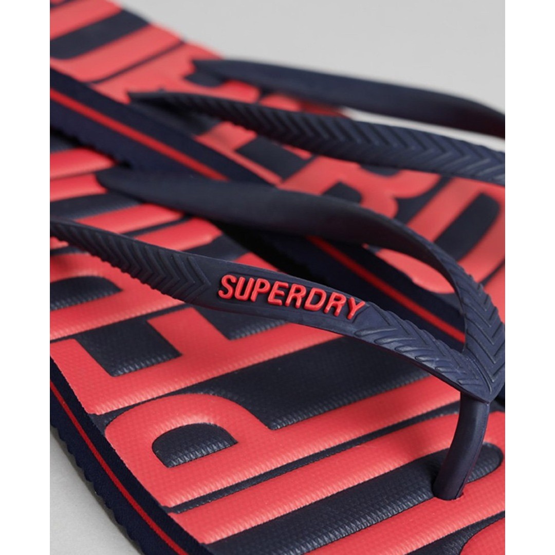 SUPERDRY VINTAGE VEGAN FLIP FLOPS MF310237A-ADQ Μπλε