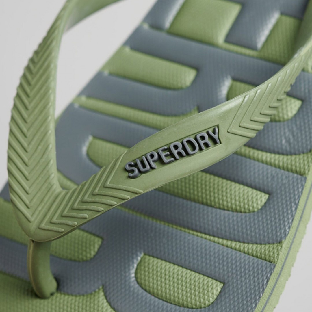 SUPERDRY D2 SDRY VINTAGE VEGAN FLIP FLOP MF310263A-1KM ΛΑΔΙ