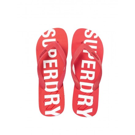 SUPERDRY SDCD CODE ESSENTIAL FLIP FLOP MF310186A-OPI Κόκκινο