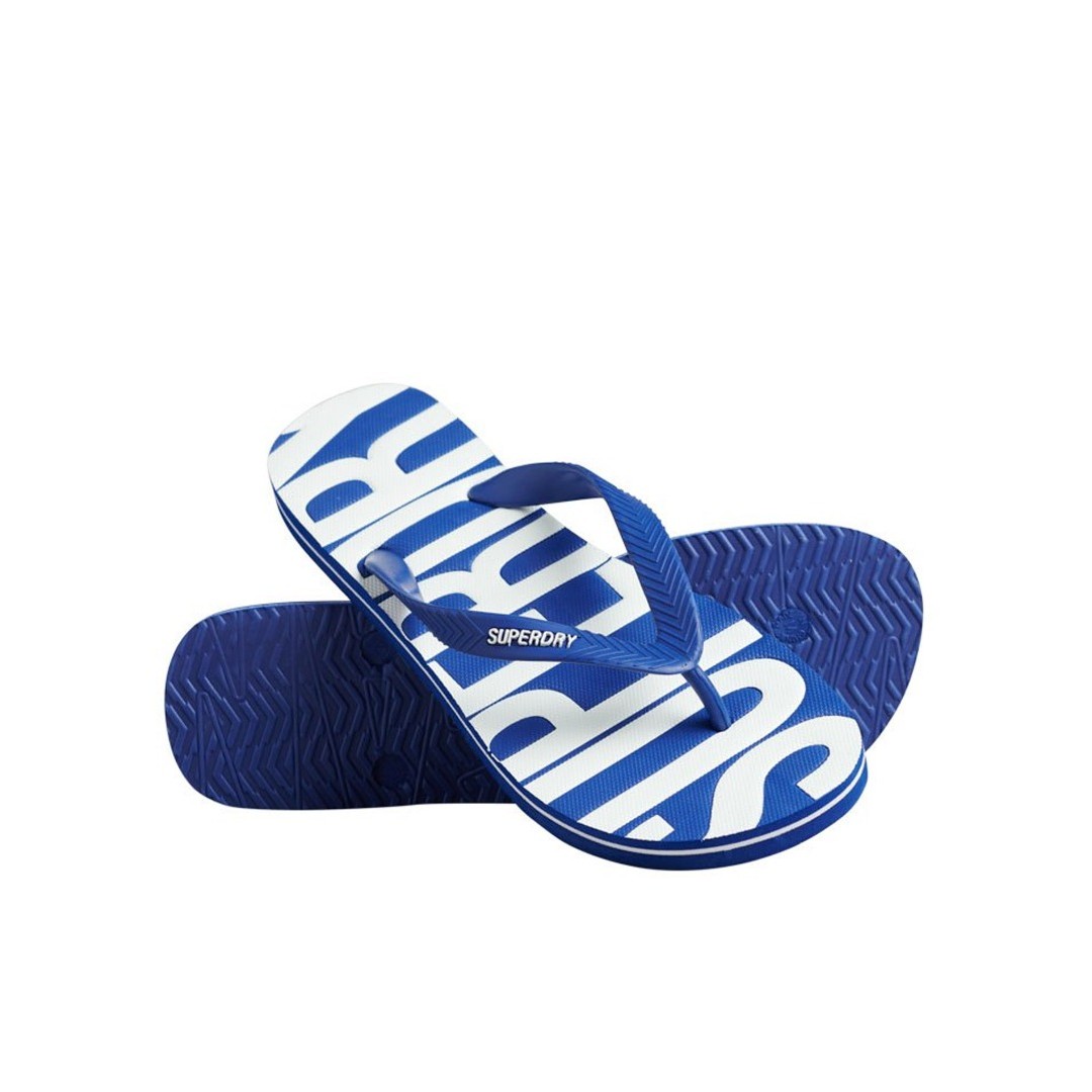 SUPERDRY VINTAGE VEGAN FLIP FLOPS MF310237A-3H1 Royal Blue