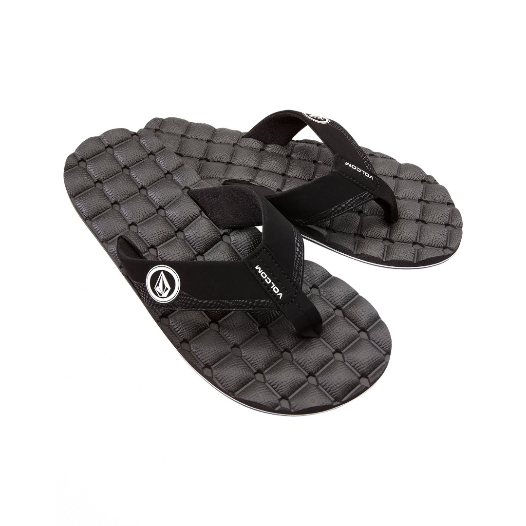 VOLCOM OPEN TOE FOOTWEAR V0812350-BWH Μαύρο
