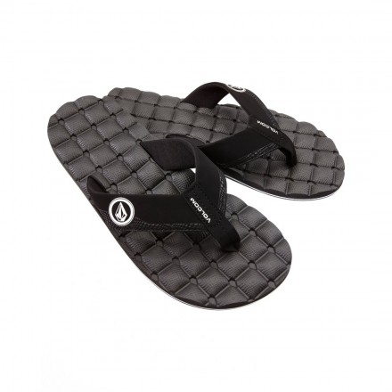 VOLCOM OPEN TOE FOOTWEAR V0812350-BWH Μαύρο
