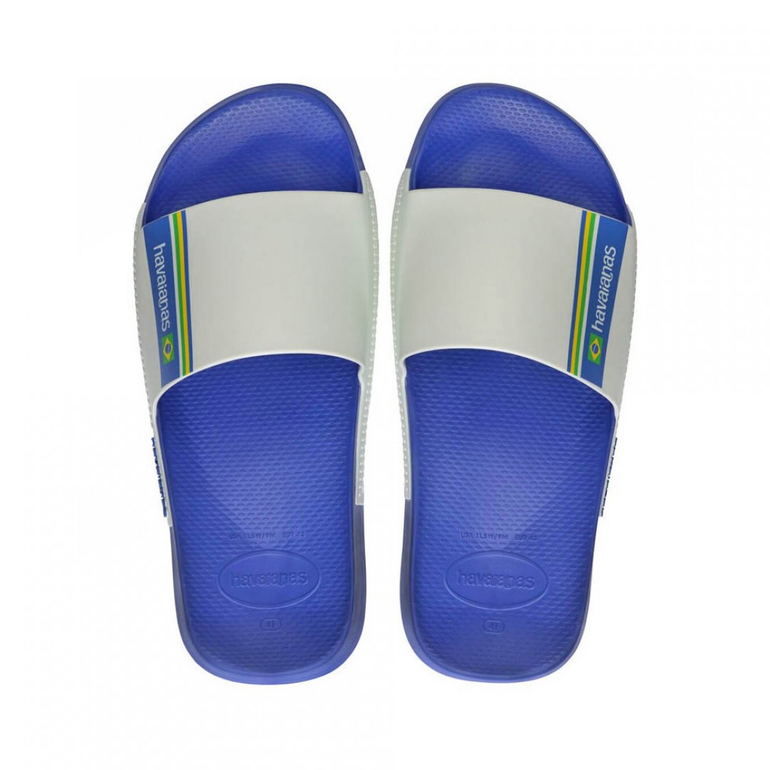 HAVAIANAS HAV. SLIDE BRASIL 4147319-2711 Μπλε