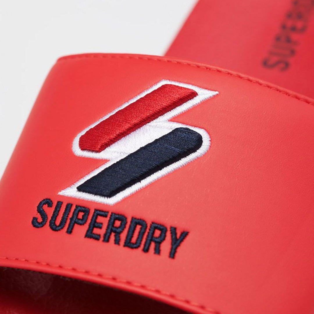 SUPERDRY SDCD CORE POOL SLIDE MF310132A-RXG Red