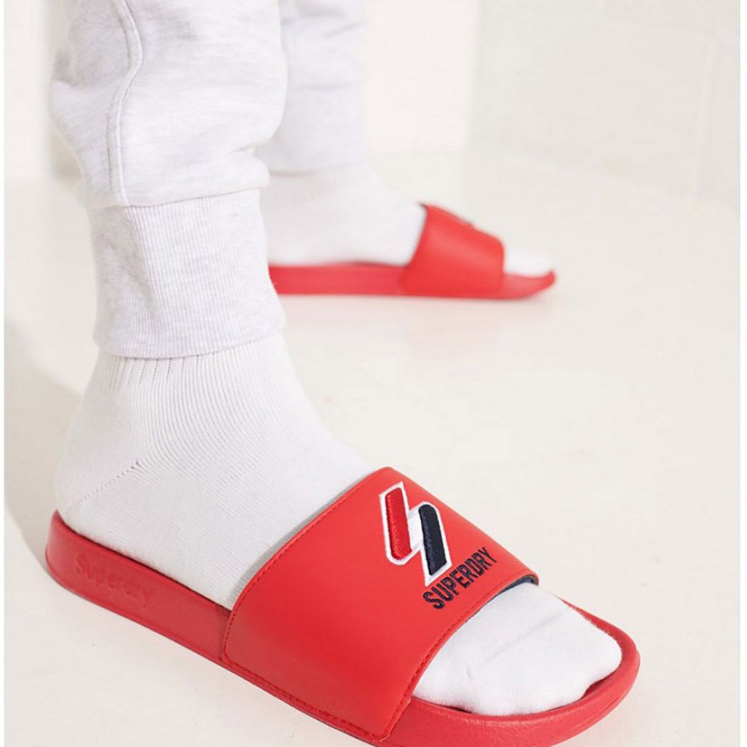SUPERDRY SDCD CORE POOL SLIDE MF310132A-RXG Red