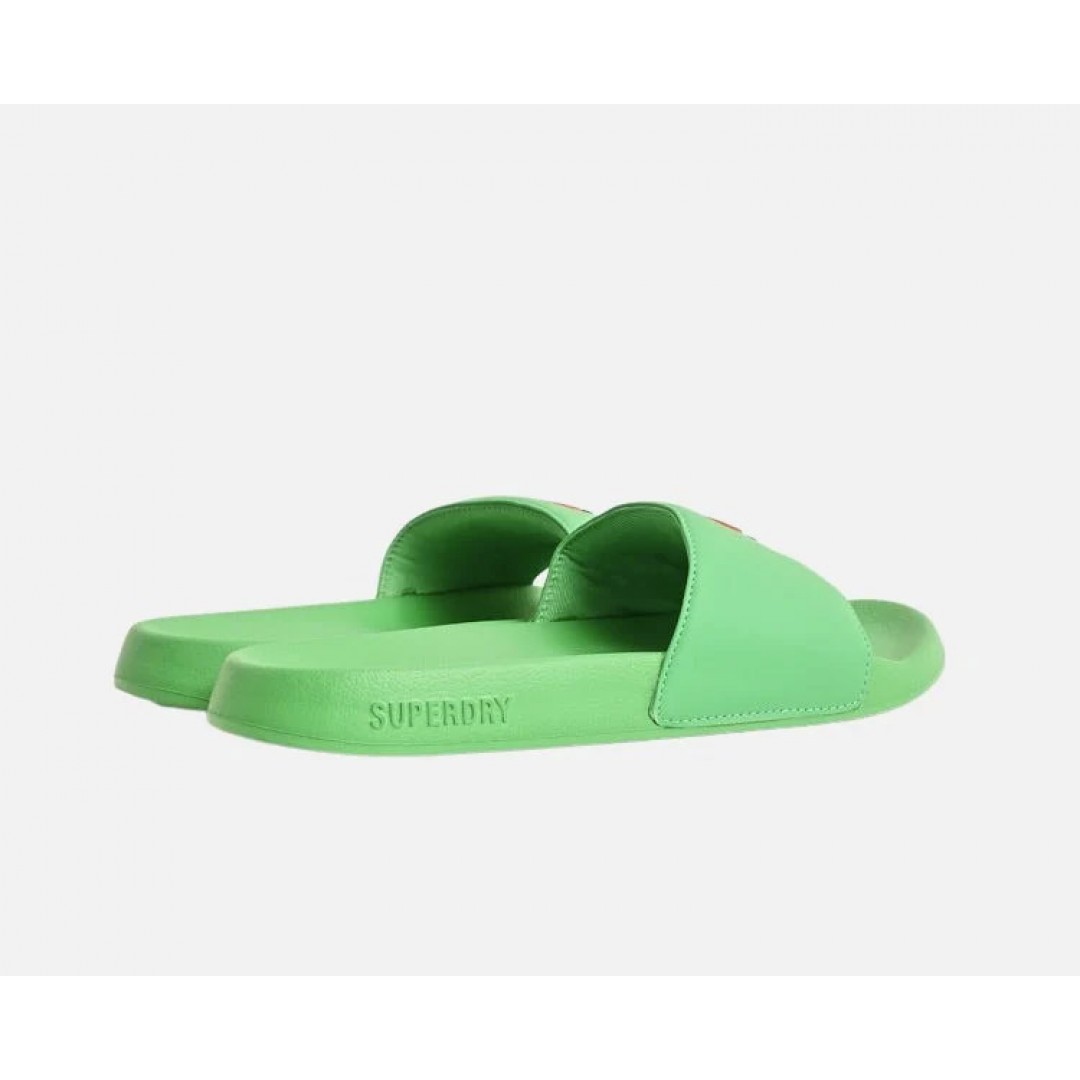 SUPERDRY SDCD CODE ESSENTIAL POOL SLIDE MF310187A-92E Green