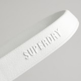 SUPERDRY CODE LOGO POOL SLIDERS MF310223A-44C Λευκό Εικόνα 2