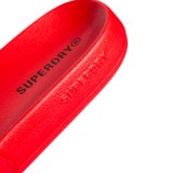 SUPERDRY CORE GRAPHIC POOL SLIDE MF310266A-OGS Κόκκινο Εικόνα 2