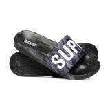 SUPERDRY CORE CAMO POOL SLIDE MF310278A-9TO Γκρί Εικόνα 